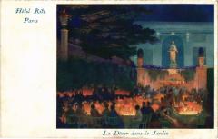 Paris 1e - Le Diner dans le Jardin à Paris 1er