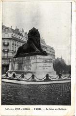 Le Lion de Belfort à Paris 14e