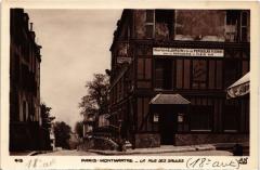 La Rue des Saules à Paris 18e
