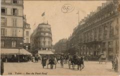 Paris 1e - Rue du Pont-Neuf à Paris 1er
