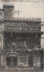 Carte postale ancienne Montmartre - L'Enfer
                                                                     à Paris 9e
                                