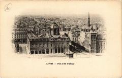 Paris 1e - La cite - Vue a vol d'oiseau à Paris 1er
