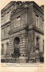 Paris Historique. Balcon du Louvre