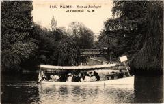 Carte postale ancienne Bois de Boulogne - La Passerelle
                                                                     à Paris
                                