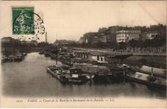 Paris 12e Canal de la bastille