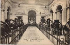 Paris 6e Hotel des Monnaies Salle de monnayage