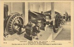 Paris 19e Co. Franco Belge des Crayons Centrale Electrique