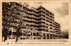 Assy Passy Le Sancellemoz en hiver à Passy