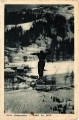 Chamonix Saut en Skis