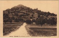 Usson La Butte et la Route de Sauxillanges à Sauxillanges