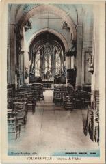 Vollore-Ville Interieur de l'Eglise à Vollore-Ville