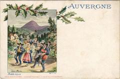 Auvergne - Une Noce - Folklore -
													63 Puy de Dôme
												