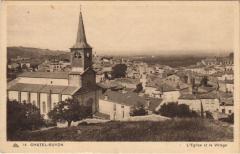 Chatel-Guyon Eglise et le Village