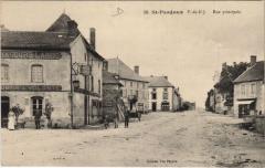 Saint-Pardoux Rue Principale à Saint-Pardoux