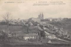 Coutances - Panorama De La Ville à Coutances
