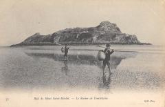 Baie Du Mont Saint Michel - Le Rocher De Tombelaine -
													50 Manche
												
