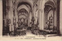 Cunlhat Interieur de l'Eglise à Cunlhat