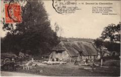 En Auvergne - Devant la Chaumiere