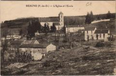 Beaune L'Eglise et l'Ecole
