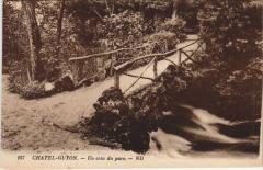 Chatel-Guyon un coin du parc
