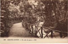 Chatel-Guyon un coin du parc