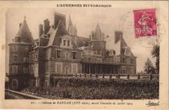 Chateau de Randan à Randan