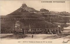 Arret du Tramway au Sommet du Puy de Dome