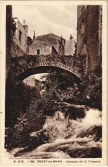 Royat Cascade de la Tiretaine à Royat