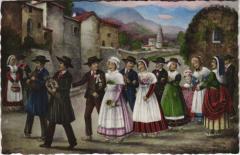 Types d'Auvergne - Noce Auvergnate