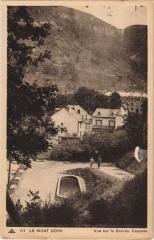 Mont Dore vue sur la Grande Cascade à Mont-Dore