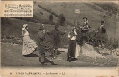 Types d'Auvergne - La Bourree