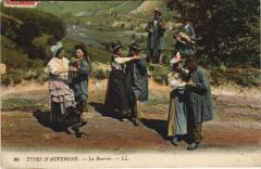 Types d'Auvergne - La Bourree