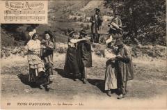 Types d'Auvergne - La Bourree