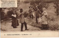 Types d'Auvergne - La Bourree