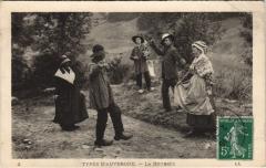 Types d'Auvergne - La Bourree