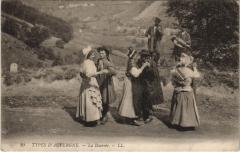 Types d'Auvergne - La Bourree