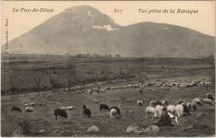 Le Puy de Dome - Vue prise de la Baraque