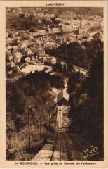 La Bourboule vue prise du Sommet du Funiculaire à La Bourboule