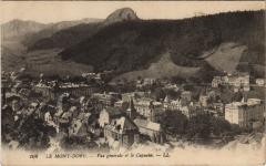 Mont Dore vue generale et le Capucin à Mont-Dore