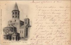 Clermont Ferrand Abside de Notre Dame du Port à Clermont-Ferrand