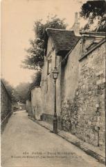 Vieux Montmartre - Maison de Henri IV, Rue Saint-Vincent à Paris 18e