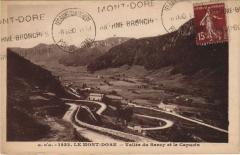 Mont Dore vallee du Sancy et le Capucin à Mont-Dore