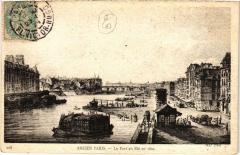 Ancien Paris - Le Port au Blé