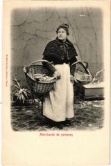Paris - Marchande de poissons à Paris