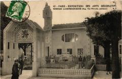 Paris Expo 1925 Roseraie Luxembourgeoise