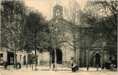 Carte postale ancienne Eglise Saint-Honoré d'Eylau
                                                                     à Paris 16e
                                