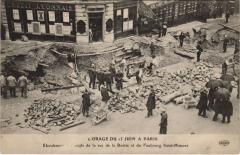 Paris Orage Du 15 Juin Rue de la Boetie Eboulement