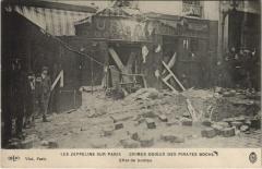 Les Zeppelins Sur Paris Effet de Bombe