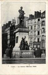 Paris 5e-La Statue d'Etienne Dolet à Paris 5e