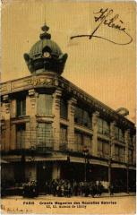 Carte postale ancienne Grands Magasins des Nouvelles Galeries - 43, 45, Avenue de Clichy
                                                                     à Paris 18e
                                